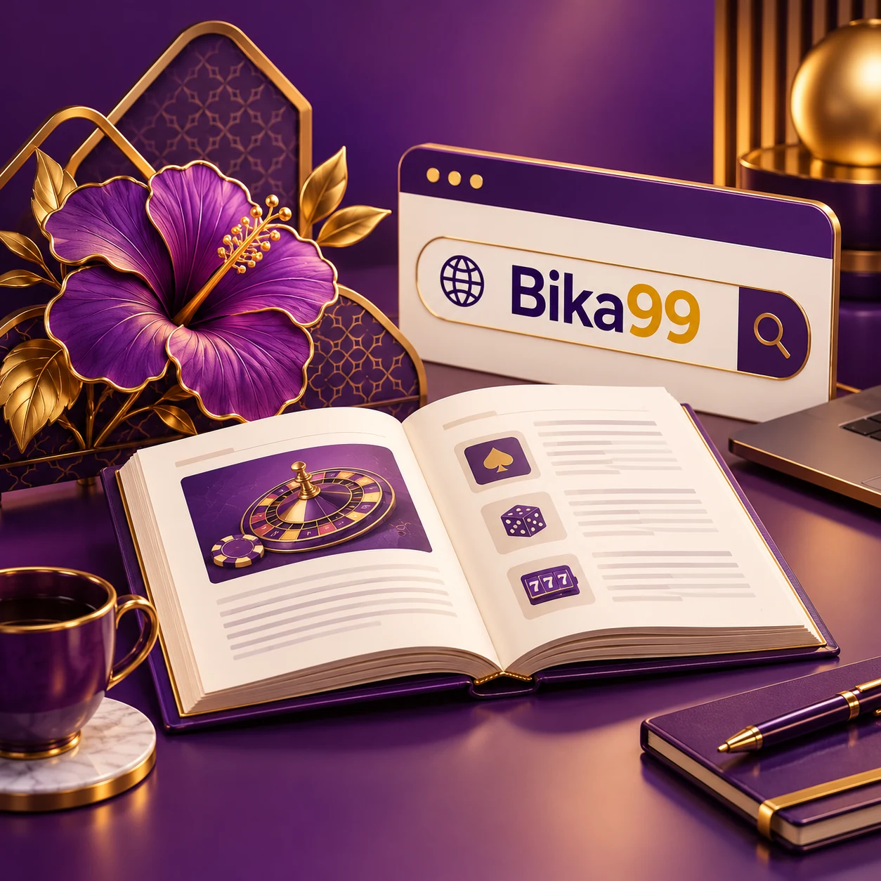Bika99 Malaysia in Bahasa Melayu: Panduan Jenama, Ulasan & Maklumat Laman Web — editorial illustration